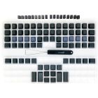 Blank Keycap Set Sort til Kinesis Advantage 2 Tastatur